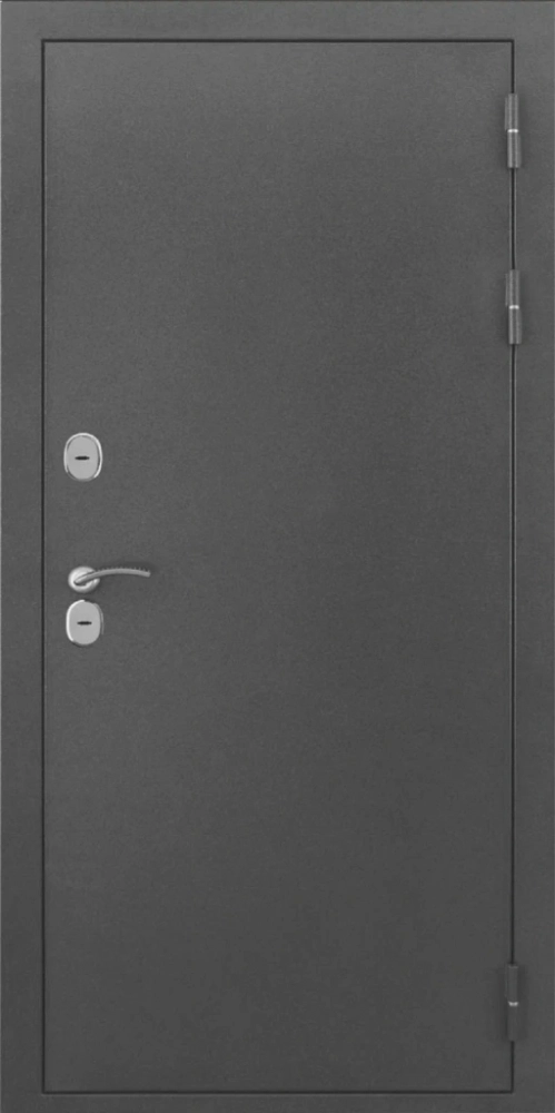 Входная дверь ДвериПРО L-Термо серебро ФЛ 244 венге DPRO200444 внешняя сторона